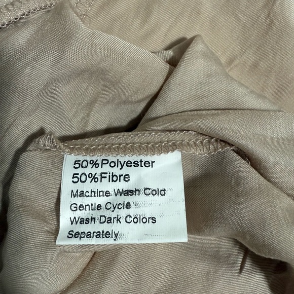 Runaway The Label Champagne Satin Maxi Dress with Belt, Size XS / US 2‎ - Picture 7 of 7